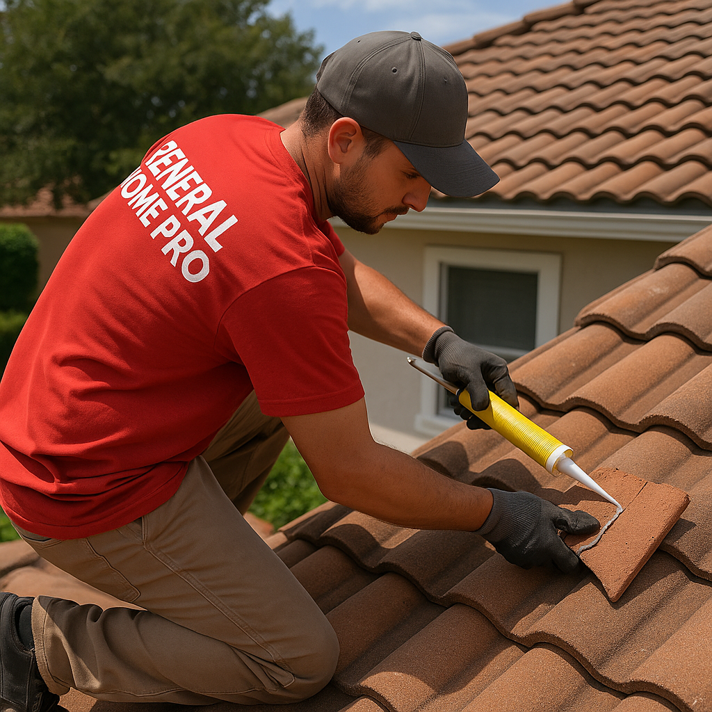 Tile Repair After Roof Washing